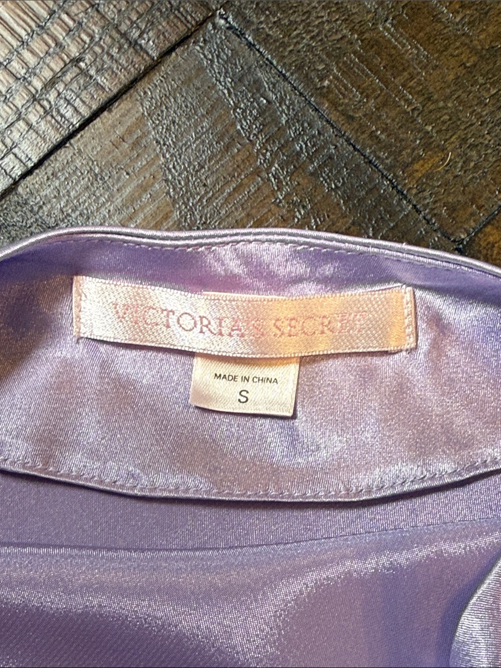 Y2K Victoria’s Secret Lilac Satin Open Back Slip Dress S - Picture 5 of 7